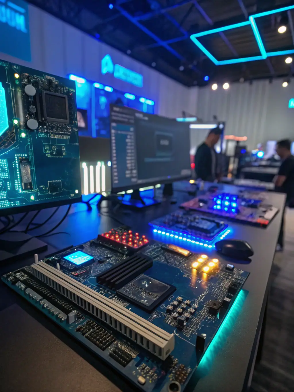 A vibrant image representing technology, featuring circuit boards and futuristic interfaces, suitable for the technology category on the 1gaea blog.